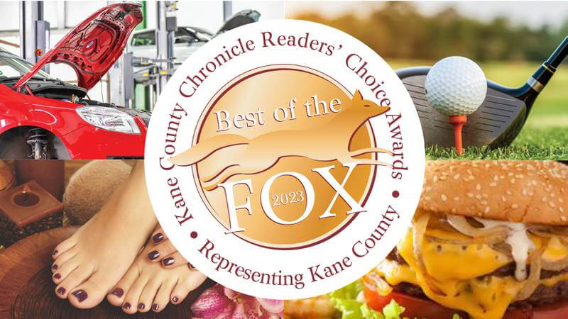 2023 Kane County Chronicle Best of the Fox Readers' Choice Awards